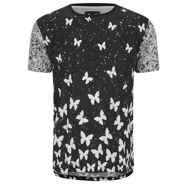 Good For Nothing Men's Escape Butterly T-Shirt - Black
