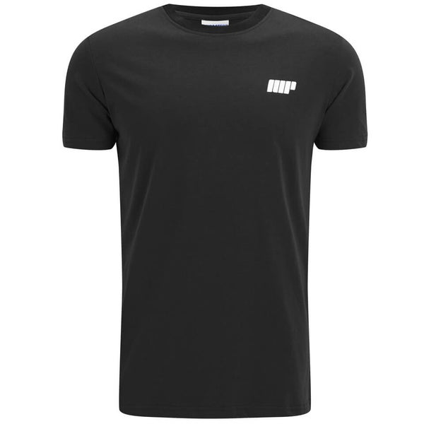 Myprotein Men's Longline Short Sleeve T-Shirt - Black (USA)