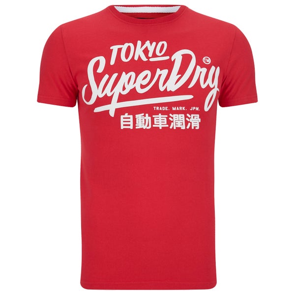 Superdry Men's Ticket Type T-Shirt - Red