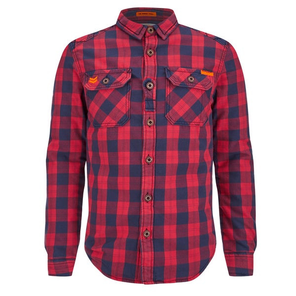 Superdry Men's Rookie Flannel Shirt - Red