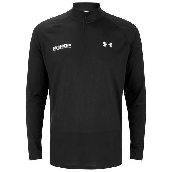 Under Armour Men's Tech Long Sleeve 1/4 Zip Top – Black