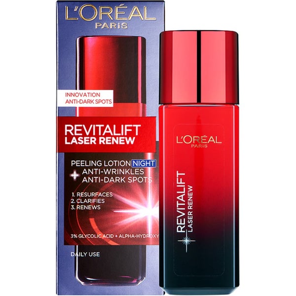 Loción exfoliante Laser Renew Night Peeling Lotion de L'Oréal Paris Revitalift 125 ml