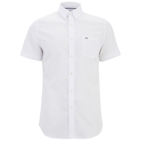 Lacoste Men's Short Sleeve City Shirt - White