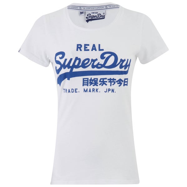 Superdry Women's Vintage Logo Entry T-Shirt - Optic