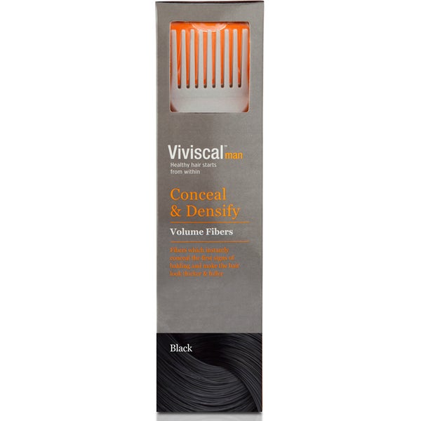 Viviscal Hair Thickening Fibres for Men -hoitopakkaus ‒ musta
