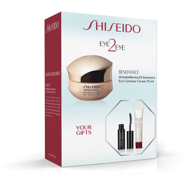 Shiseido Benefiance Wrinkle Resist 24 Eye2Eye Set (Worth £76.88)