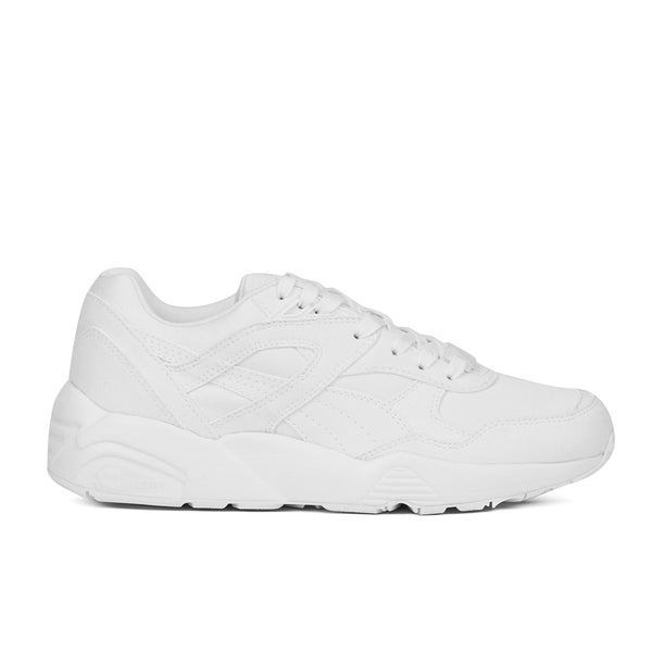 Puma Running R698 Low Top Trainers - White/Vaporous Grey