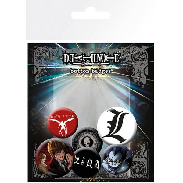 Death Note Mix - Badge Pack