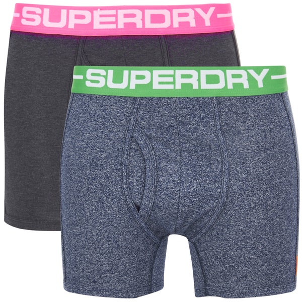 Superdry Men's Double Pack Boxer Shorts - Multi