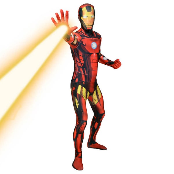 Morphsuit Deluxe Zapper Marvel Iron Man - Volwassene