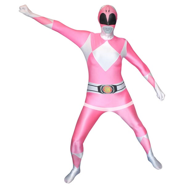 Morphsuit Power Ranger Pink Ranger - Volwassene