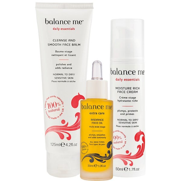 Balance Me Deluxe 3 Steps to Radiant Skin Kit (Worth £74)