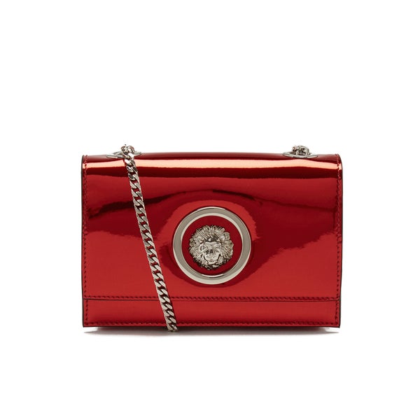 Versus Versace Women's Mini Metalic Crossbody Bag - Red