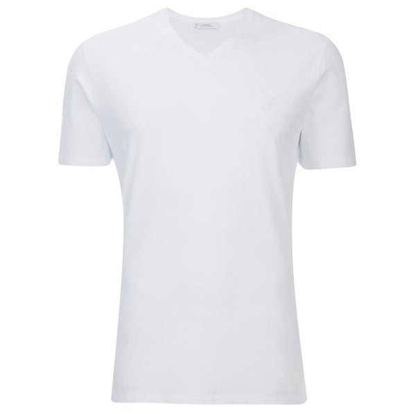 Versace Collection Men's V-Neck T-Shirt - White