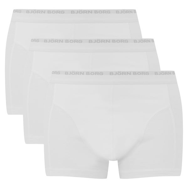 Bjorn Borg Men's 3 Pack Boxers - White