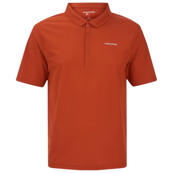 Craghoppers Men's Nosilife Nemla Polo Shirt - Burnt Orange