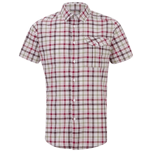 Craghoppers Men's Avery Short Sleeve Shirt - Chesterfield Red