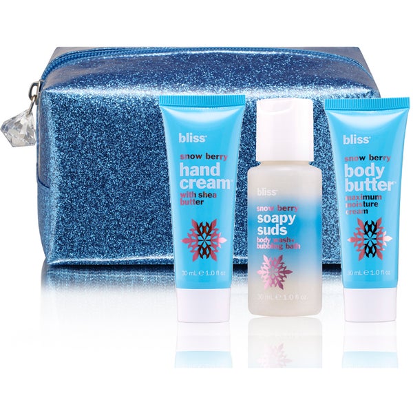 bliss Berry Bright Hand Cream, Body Butter and Body Wash Trio