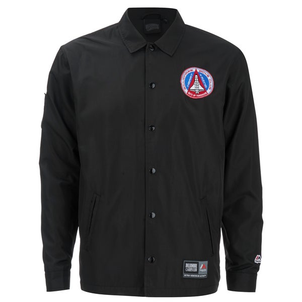 Billionaire Boys Club X Majestic Men's Coach Jacket - Black