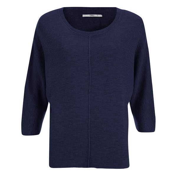 ONLY Women's Tessa Oversize Knitted Pullover - Night Sky