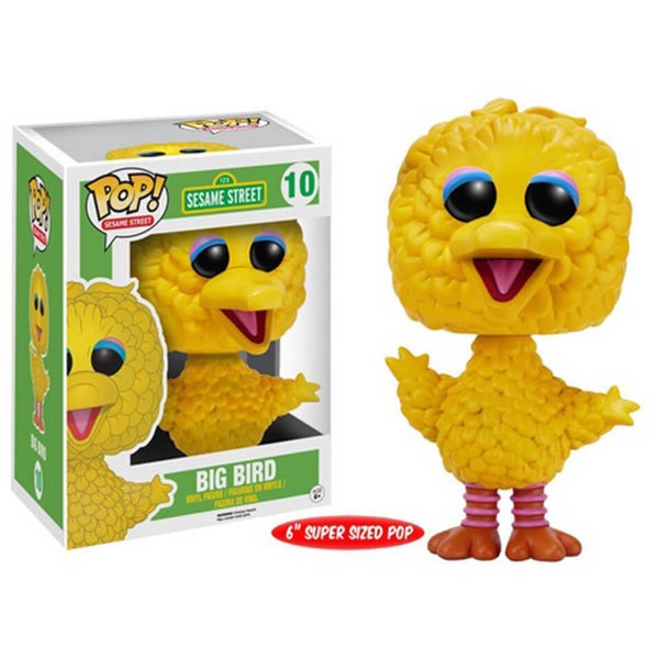 Sesame Street Big Bird 6 Inch Funko Pop! Figuur