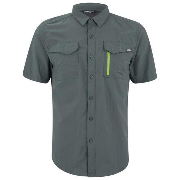 The North Face Men's Sequoia Short Sleeve Shirt - Spruce Green