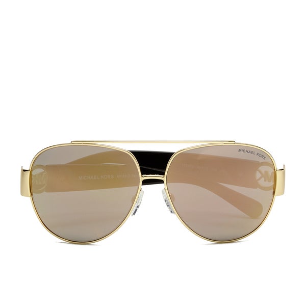 MICHAEL MICHAEL KORS Women's Tabitha Mirror Sunglasses - Gold
