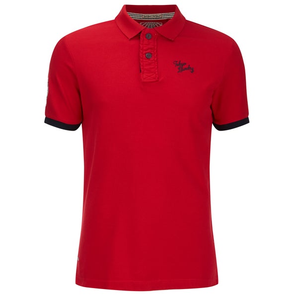 Tokyo Laundry Men's Port Orange Polo Shirt - Tokyo Red