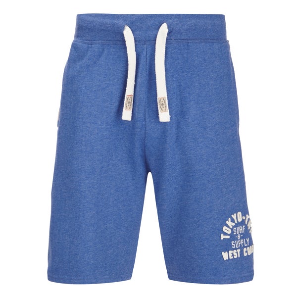 Tokyo Laundry Men's Willowick Sweat Shorts - Blue Marl