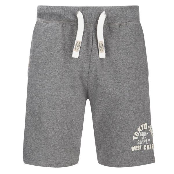 Tokyo Laundry Men's Willowick Sweat Shorts - Mid Grey Marl