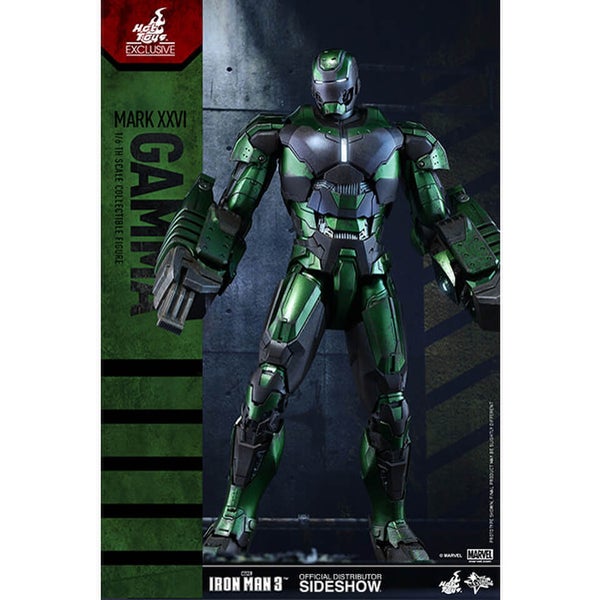 Figurine Mark XXVI Gamma -Iron Man 3- Sideshow Collectibles