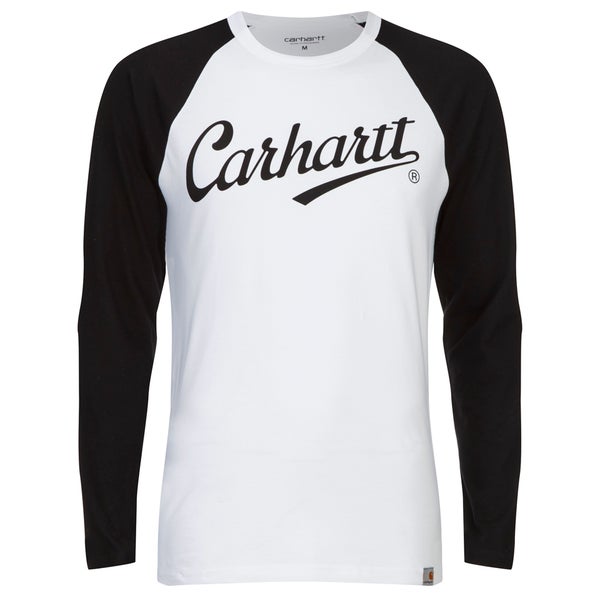 Carhartt Men's Long Sleeve League T-Shirt - White/Black