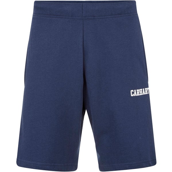 Carhartt Men's College Sweat Shorts - Navy/White