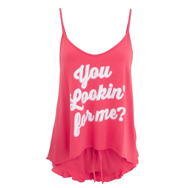 Wildfox Women's You Looking for Me Cami Set - Red
