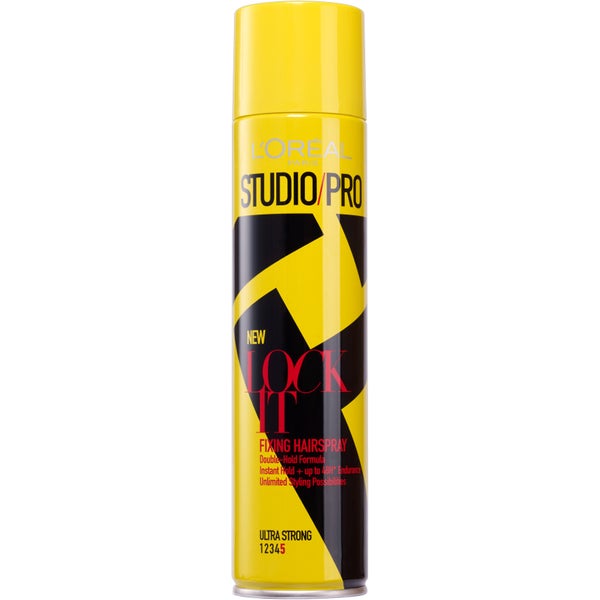 Laque Studio/Pro Lock It de L'Oréal Paris - Ultra forte (400 ml)
