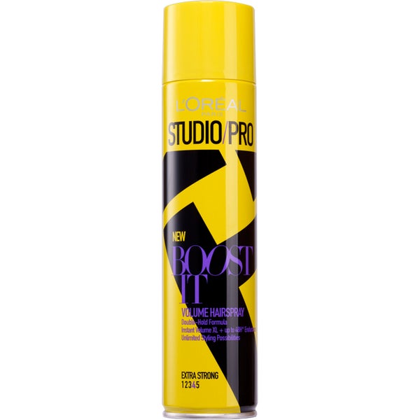 Laque Studio/Pro Boost It de L'Oréal Paris  - Volume (400 ml)