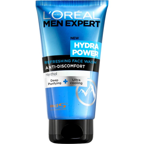 Nettoyant visage Men Expert Hydra Power Rafraîchissant de L'Oréal Paris (150 ml)