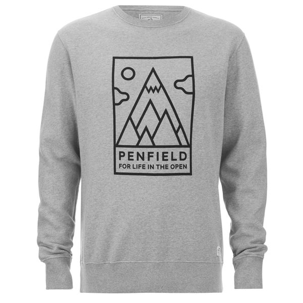 Penfield Men's Peaks Sweatshirt - Grey
