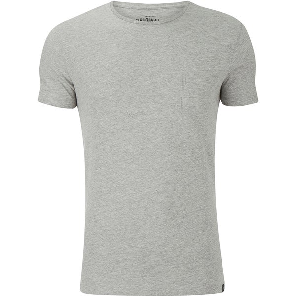 Jack & Jones Herren Originals Ari NOOS T-Shirt - Grau Melange