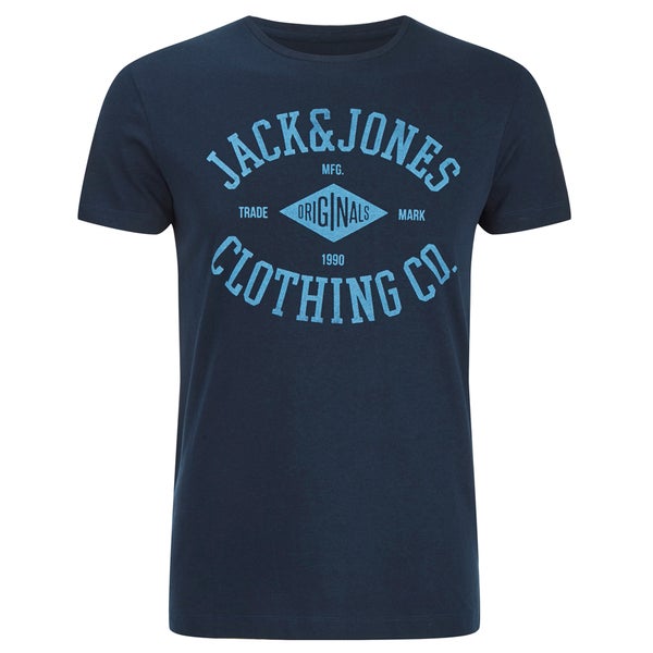 Jack & Jones Men's Originals Diamond T-Shirt - Navy Blazer