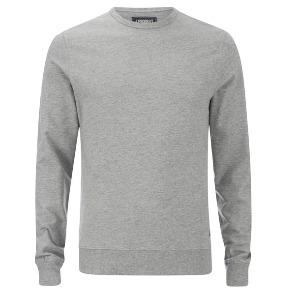 Produkt Men's Crew Neck Sweatshirt - Light Grey Melange Mens Clothing ...