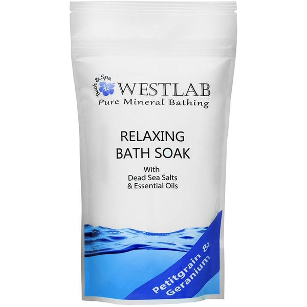 Sales de baño Relax Dead Sea Salt Bath Soak de Westlab (500 g)