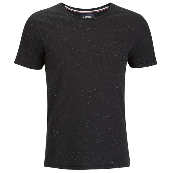 T -Shirt Produkt pour Homme Pocket Fleck -Noir