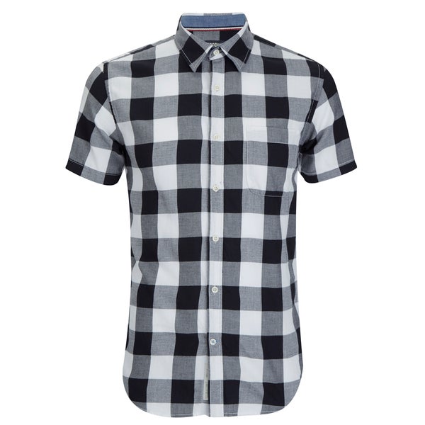 Produkt Men's Short Sleeve Checked Shirt - White
