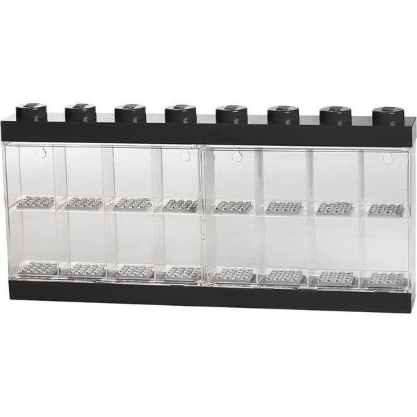 LEGO Mini Figure Display Case (16 Minifigures) - Black