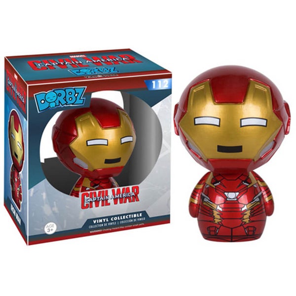 Marvel Captain America Civil War Iron Man Dorbz Action Figure