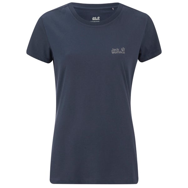 Jack Wolfskin Women's Essential Function T-Shirt - Night Blue