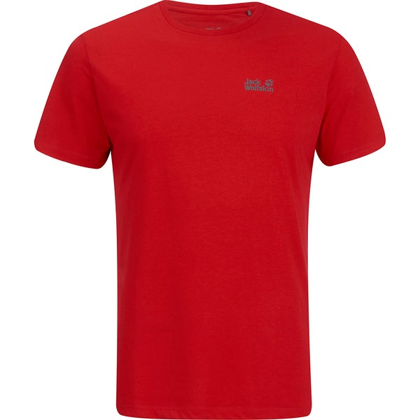 Jack Wolfskin Men's Essential Function T-Shirt - Red Fire