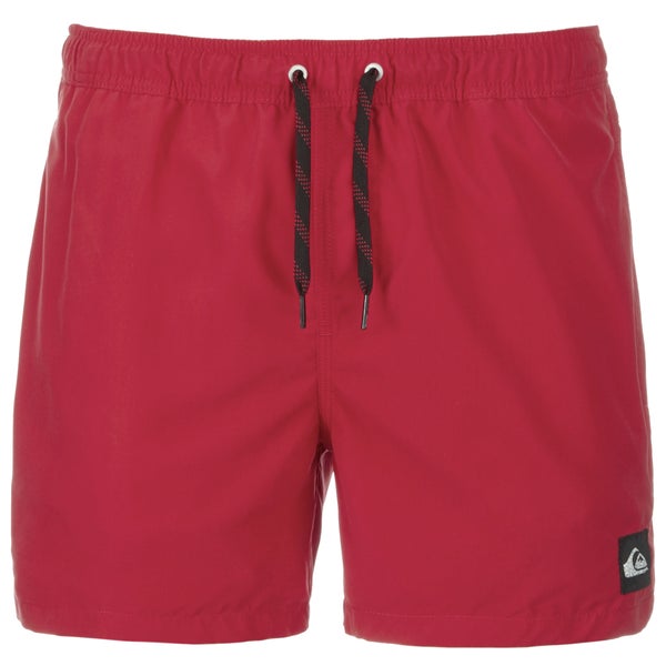 Quiksilver Men's Volley Swim Shorts - Quik Red