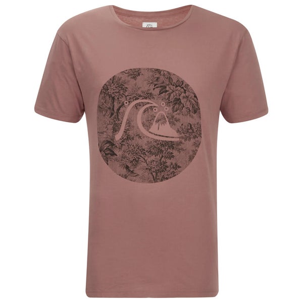 Quiksilver Men's Sunset Tunels T-Shirt - Mahogany
